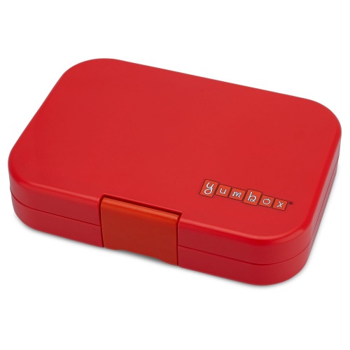 Yumbox 4 Compartment Panino Lunchbox Roar Red